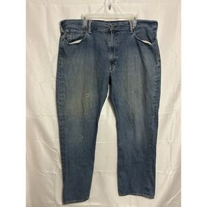 Polo Ralph Lauren Classic Fit Jeans 40x32 Distressed Medium Wash 2000s Y2K